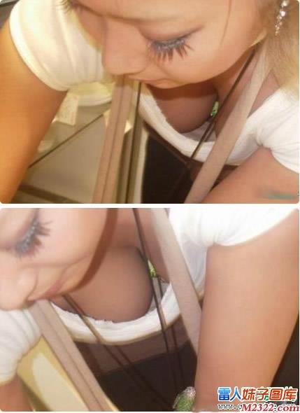 面对大胸女人弯腰一瞬间,让很多男人不淡定哦(WWW.m2322.com)