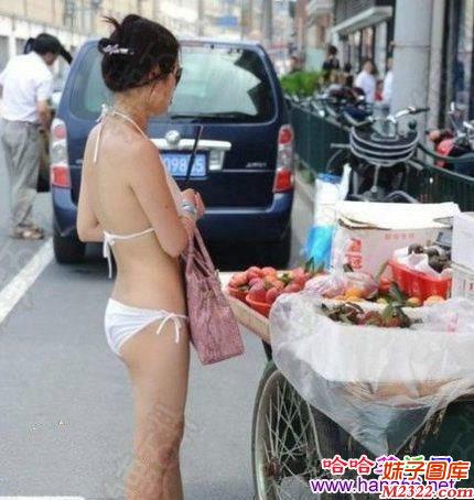 美女穿这身出街买东西，男人准给你打折(WWW.m2322.com)