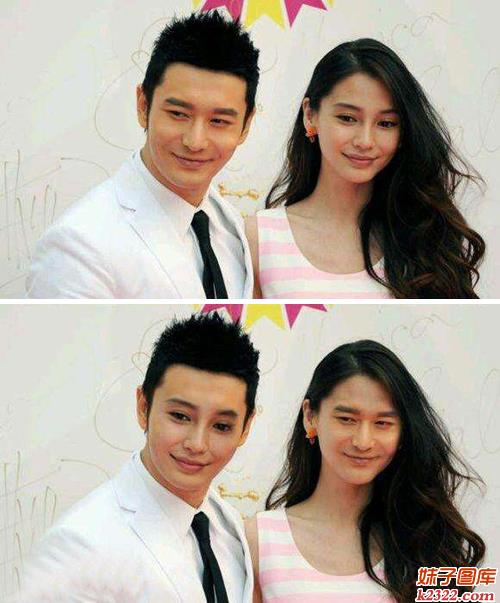 黄晓明和baby越看越有夫妻照(WWW.m2322.com)