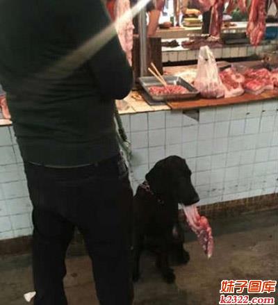 卖肉老板，要提防防神偷哦(WWW.m2322.com)