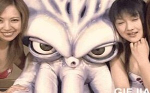 章鱼哥和极品美眉诱惑图片
