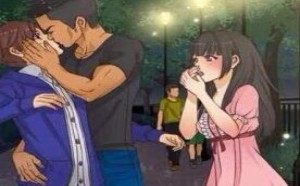 日本邪恶漫画 巨乳的入侵者