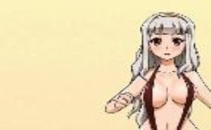 比基尼美女一字马健身动态图