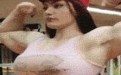 要胸有胸要肌肉有肌肉的女汉子图片