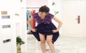 美女性感撩裙 真是裙子越短越性感吗？美女特训班22